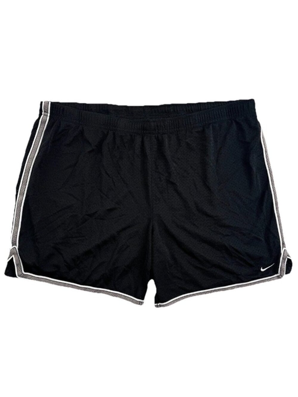 VTG Nike Shorts Men’s XL Black Striped Travis Scott Mesh Above Knee Basketball